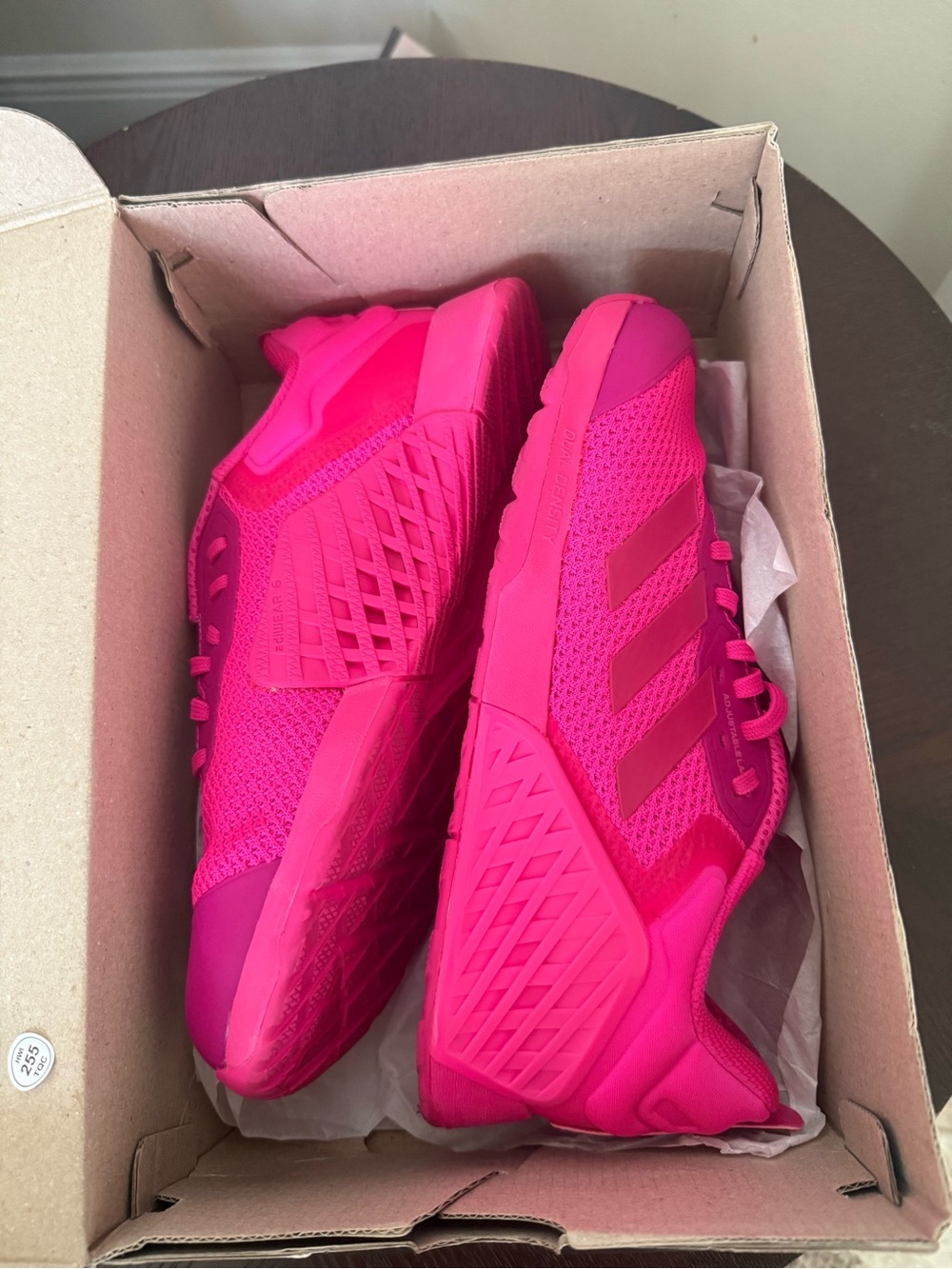 adidas Women's Hot Pink Athletic Trainers